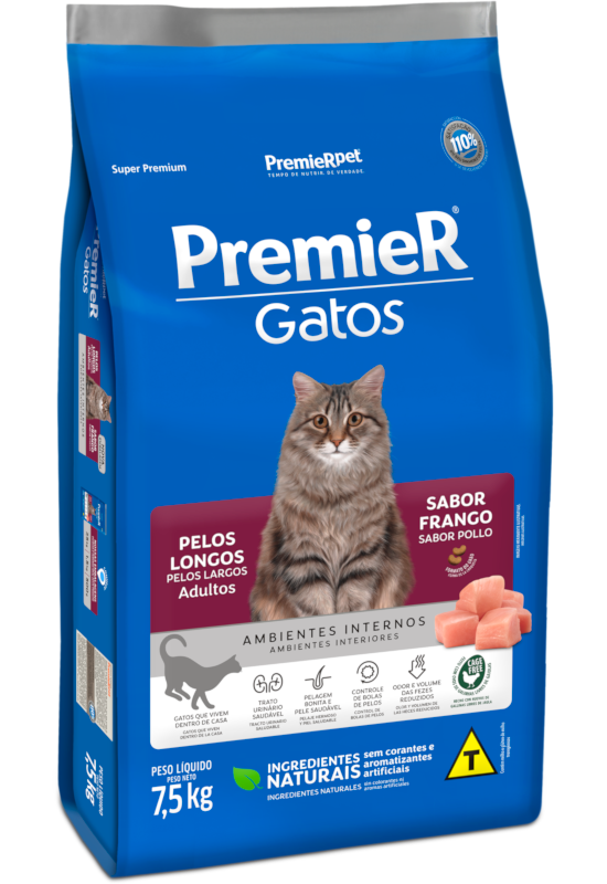 PremieR Gatos – Gatos Adultos Pelos Largos