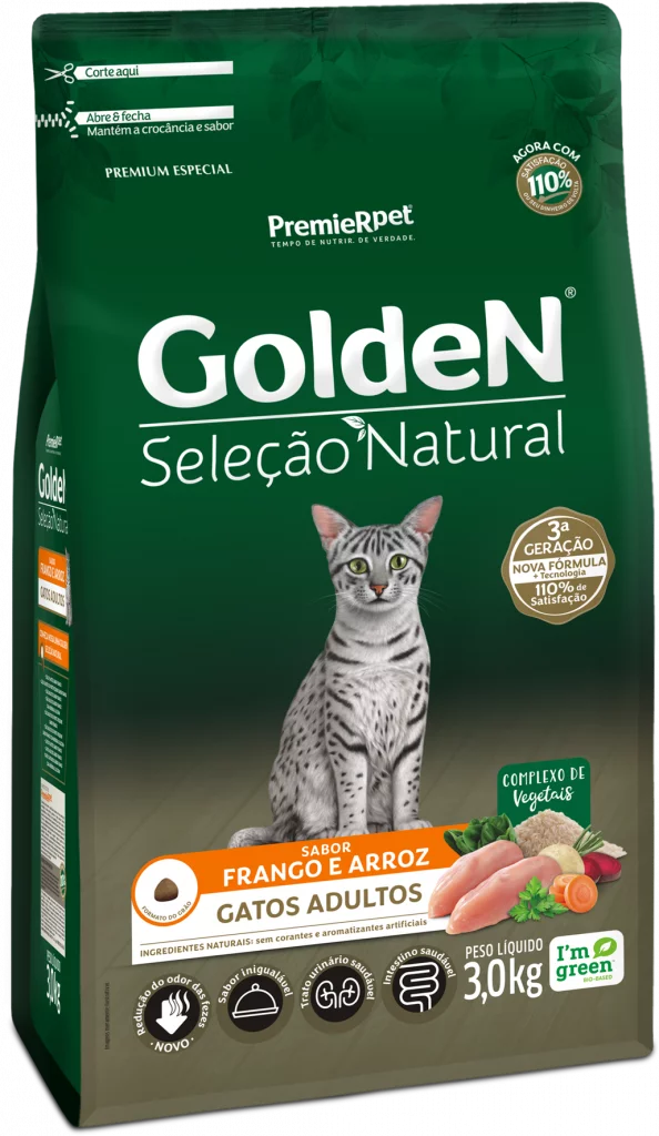 Golden Selección Natural – Gatos Adultos