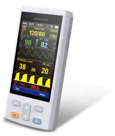 MINI MONITOR VETERINARIO M6SE (SIDE STREAM)