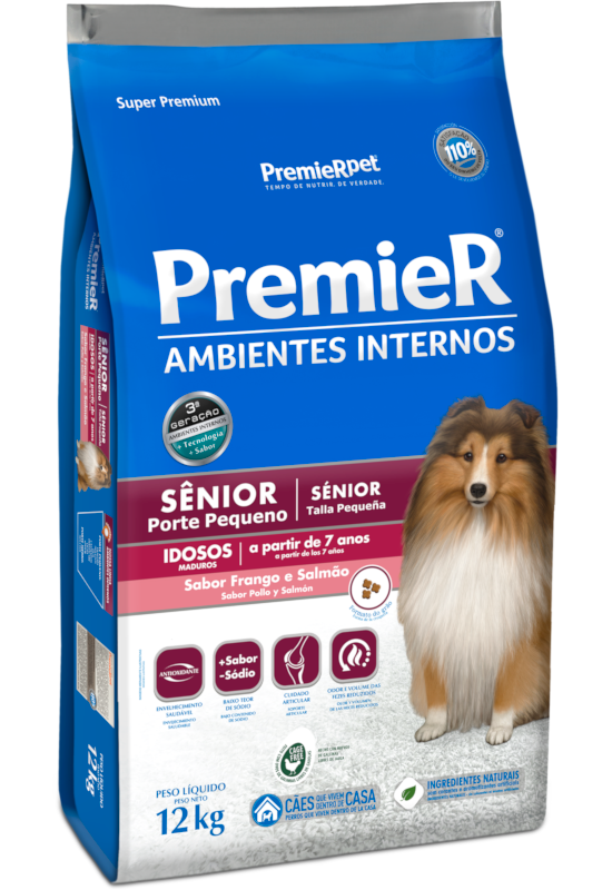 PremieR Ambientes Internos – Perros Senior +7 años