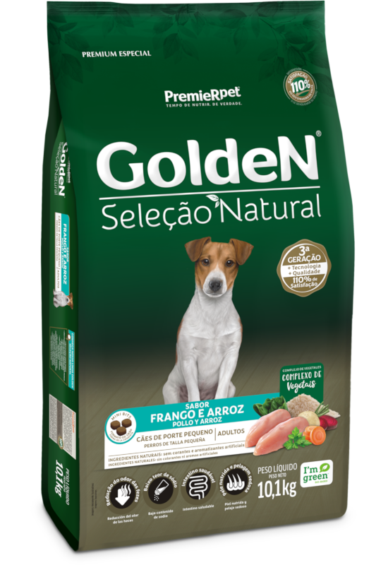 Golden Selección Natural – Perros Adultos – Pequeños
