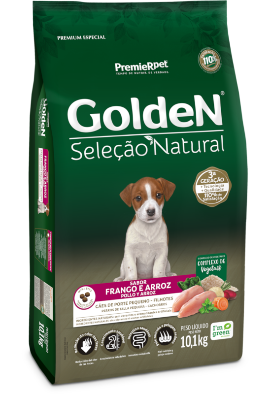 Golden Selección Natural – Perros Cachorros – Pequeños