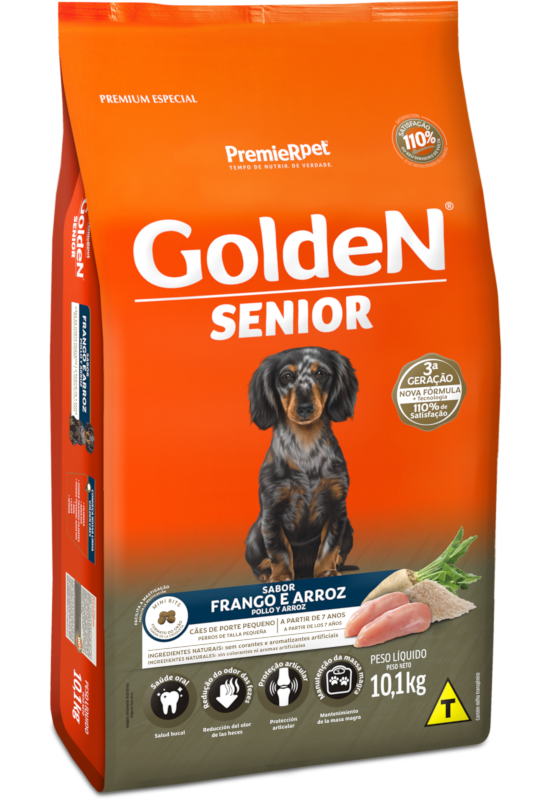 Golden – Senior Perros – Pequeños (a partir de 7 años)
